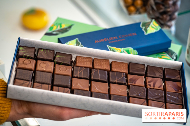 La Pâtisserie éphémère d'Aurélien Cohen à Paris - chocolats