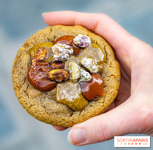 La Pâtisserie éphémère d'Aurélien Cohen à Paris - cookie pistache