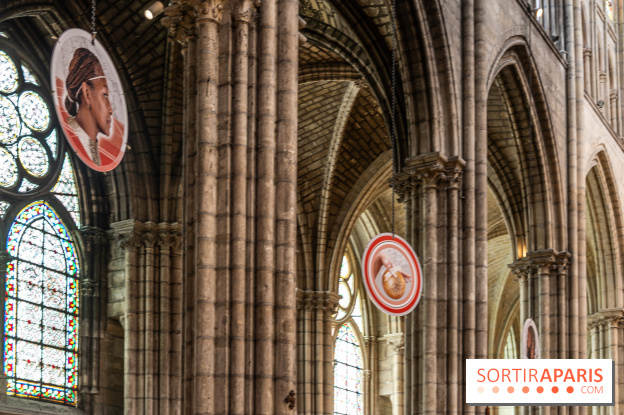 La Trêve la Basilique Saint-Denis, l'exposition costumes et photos de Sophie Comtet Kouyaté en mode jeux Olympique en Grèce Antique
