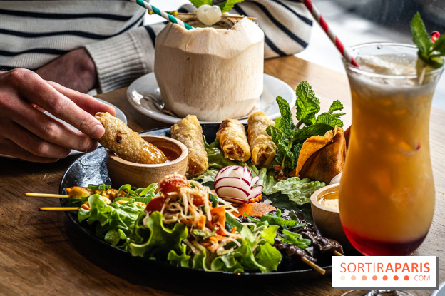 Q Bar, le bistrot et restaurant Thaïlandais à Paris - entrées