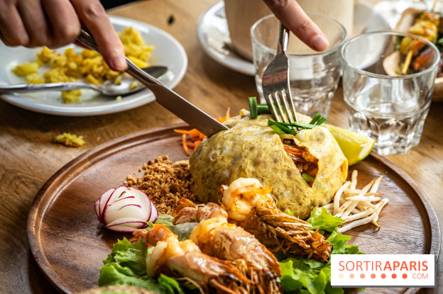 Q Bar, le bistrot et restaurant Thaïlandais à Paris - pad thaï