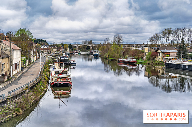 Saint-Mammès, le charmant village de mariniers de Seine-et-Marne - 77 - les photos