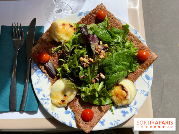 Galette Café - Galette bretonne chèvre