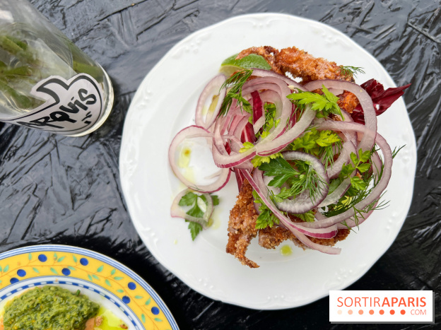 Marquis - Crabe croustillant, brioche, lard