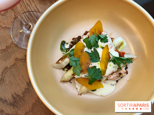 ChoCho - Asperge, kimchi, poutargue