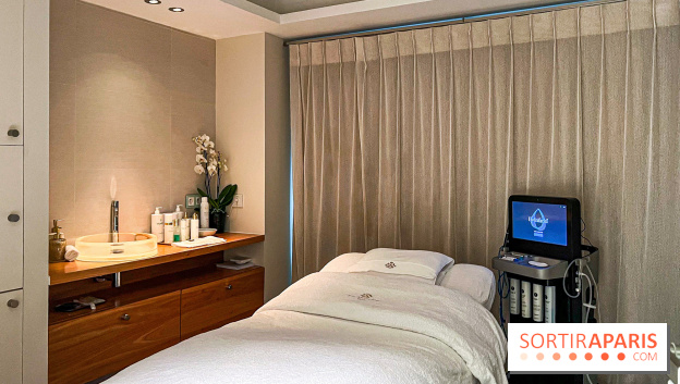 Soin Hydrafacial au Spa Valmont de l'hôtel Le Meurice