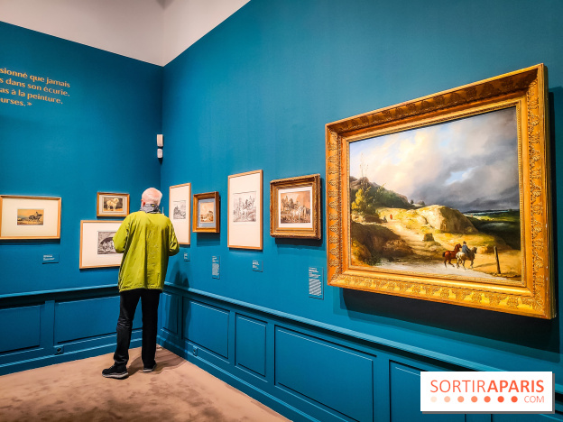 Les chevaux de Géricault : l'exposition hommage au peintre se dévoile au musée de la Vie Romantique - IMG20240514102350