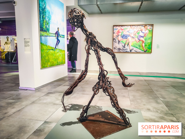 Marathon, la course du messager : l'exposition olympique du Musée de la Poste - nos photos