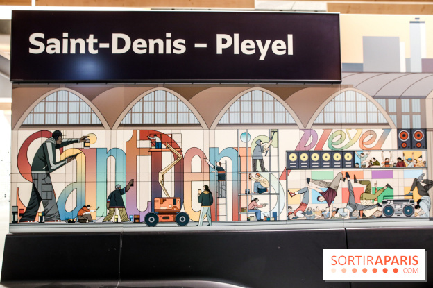 Prolongement de la ligne 14 : nos photos de la gare Saint-Denis-Pleyel