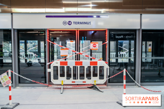 Prolongement de la ligne 14 : nos photos de la gare Saint-Denis-Pleyel