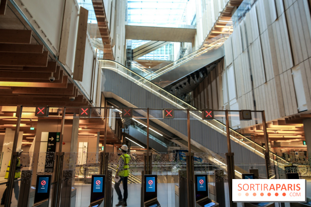 Prolongement de la ligne 14 : nos photos de la gare Saint-Denis-Pleyel - IMG 5069