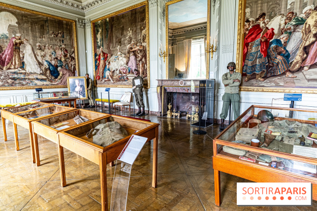 Exposition Monuments Men au Château de la Roche-Guyon - les photos