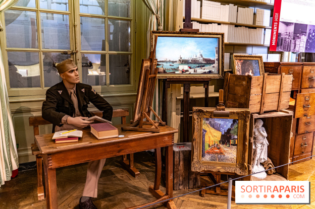 Exposition Monuments Men au Château de la Roche-Guyon - les photos