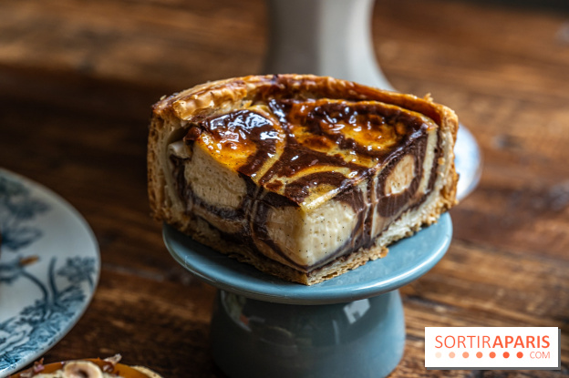 Nèulo Pâtisserie,le Paradis du flan par Pierre Jean Quinonero - flan marbré