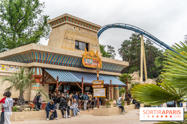 Parc Astérix : inauguration de la Tour Numérobis avec Jamel Debbouze - Poz kebab