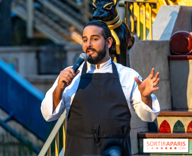 Parc Astérix : inauguration de la Tour Numérobis avec Jamel Debbouze - Mohamed Cheikh