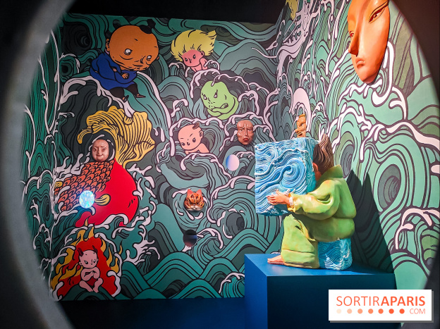 Oh my Gods, l'exposition de Wenna qui nous plonge dans des mondes merveilleux au musée en Herbe - IMG20240605114824