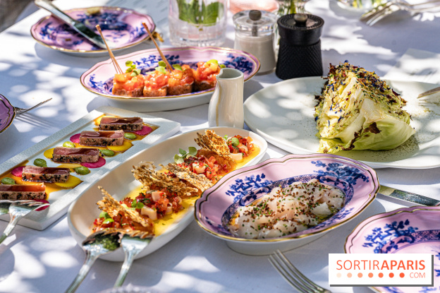 La terrasse jardin Summer de la Bauhinia au Shangri-La Paris -  A7C5602