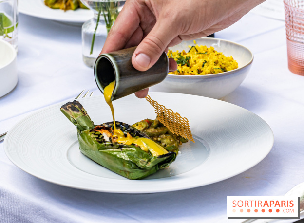 La terrasse jardin Summer de la Bauhinia au Shangri-La Paris -  A7C5626