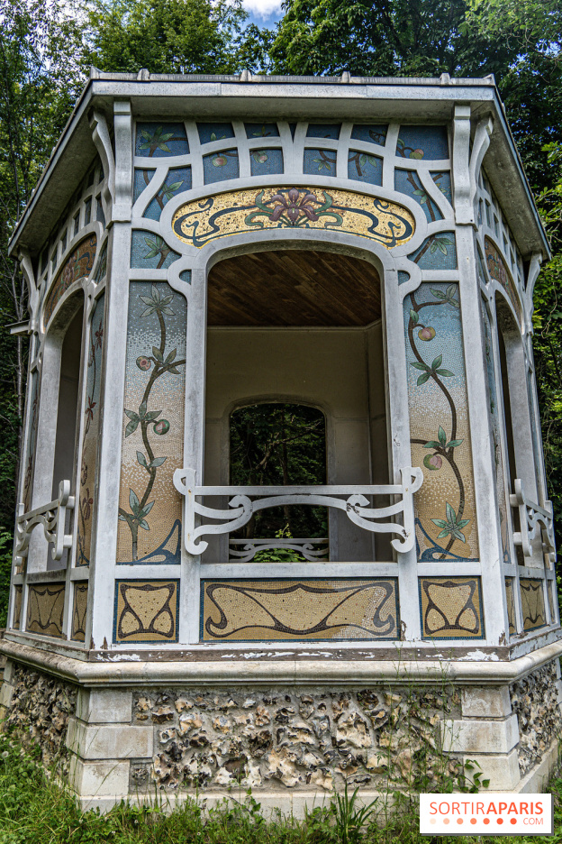 Le kiosque du belvédère de Chatillon à Risny-sur-Seine en Yvelines - A7C6177