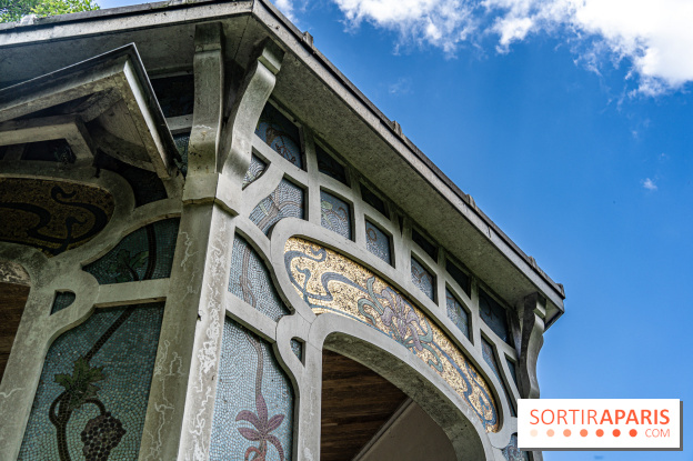 Le kiosque du belvédère de Chatillon à Risny-sur-Seine en Yvelines