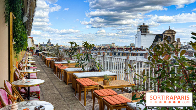 Terraza Mikuna, bar à tapas sud-américain sur la terrasse rooftop du BHV Marais