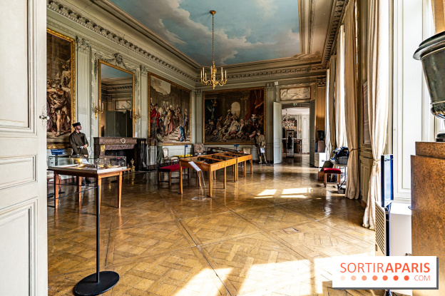 Le Château de la Roche Guyon, le château troglodyte dans le Val-d'Oise - 95 -  salon