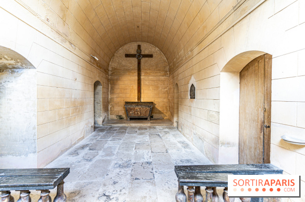 Le Château de la Roche Guyon, le château troglodyte dans le Val-d'Oise - 95 - chapelle