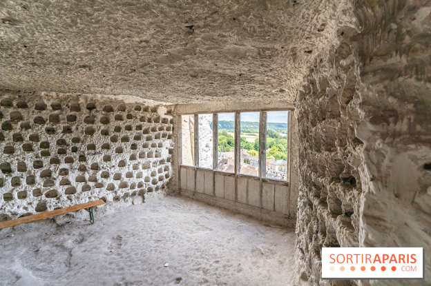 Le Château de la Roche Guyon, le château troglodyte dans le Val-d'Oise - 95 -  pigeonnier