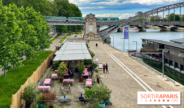 Chouchou sur Seine, la terrasse festive de l'hôtel Chouchou sur les quais parisiens