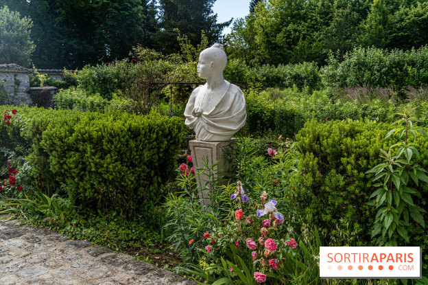 Maison Jean Cocteau à Milly-la-Forêt en Essonne - photos -  statue