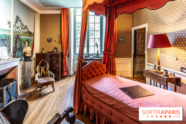 Maison Jean Cocteau à Milly-la-Forêt en Essonne - photos -  chambre