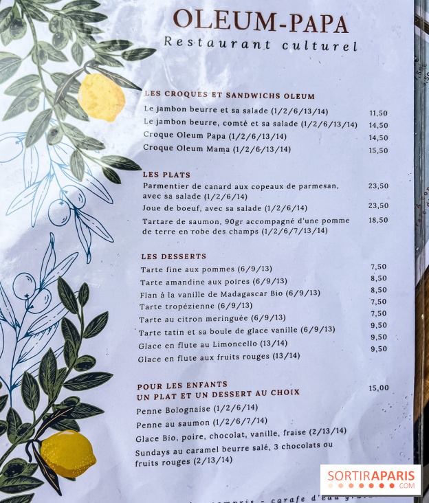Le restaurant du Petit Moulin des Vaux de Cernay - Oléum Papa, le restaurant culturel