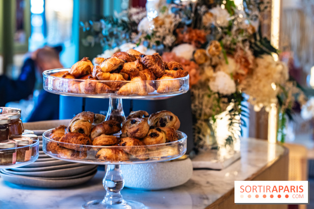 Brunch du Vesper Paris 7e - buffet à volonté et plats à table -  viennoiseries