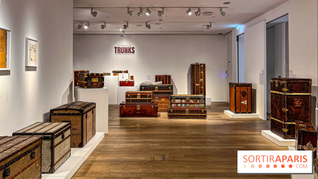 L'exposition de malles Louis Vuitton chez Christie's Paris