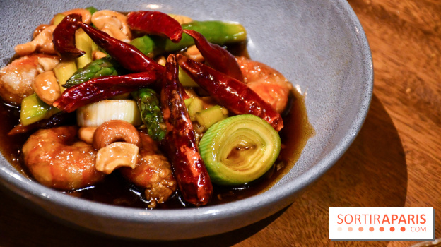 Madame Fan, le restaurant gastronomique chinois à Paris  -  crevettes Kung Pao