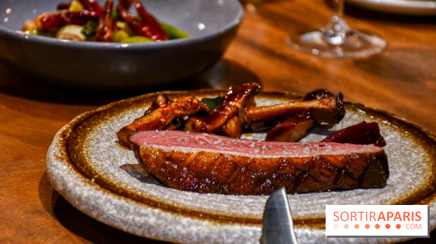 Madame Fan, le restaurant gastronomique chinois à Paris  - magret de canard fumé au thé Long Jing