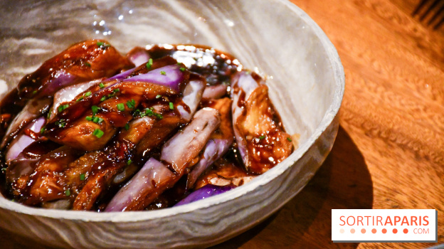 Madame Fan, le restaurant gastronomique chinois à Paris  - aubergine braisée façon Hong Shao