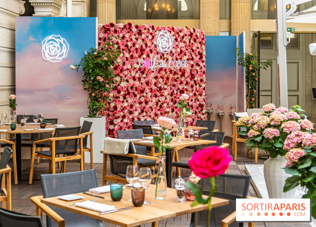 La Terrasse des Roses au Westin Paris Vendome, le patio floral confidentiel
