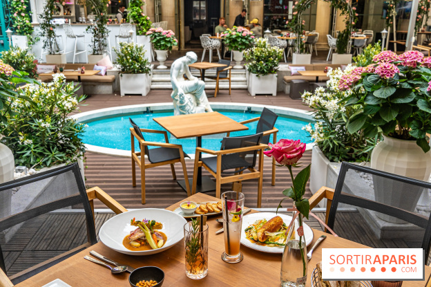 La Terrasse des Roses au Westin Paris Vendome, le patio floral confidentiel