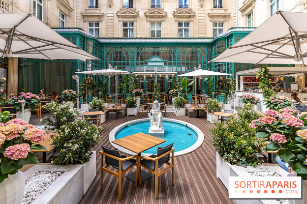 La Terrasse des Roses au Westin Paris Vendome, le patio floral confidentiel