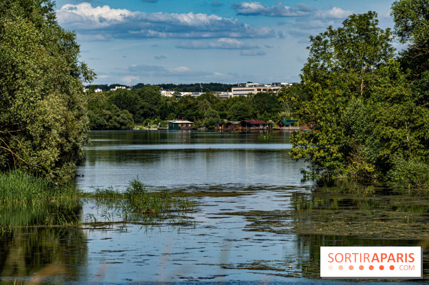 Le Parc du peuple de l'herbe dans les Yvelines - Étang de Galiotte - Carrières-sous-Poissy