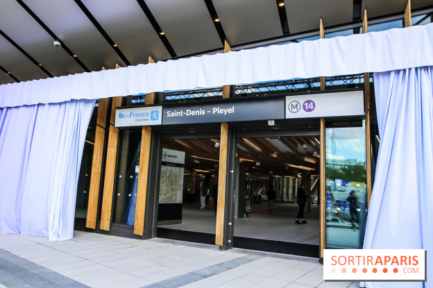 Inauguration du prolongement de la ligne 14, nos photos - IMG 5366