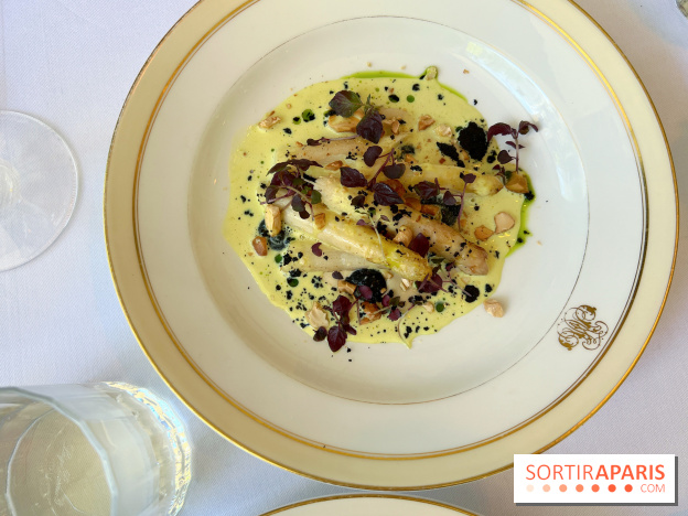 La Baignoire - Asperges blanches, crème de cajou