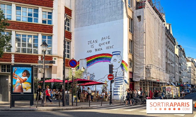 Fresque Pepo Moreno pour Jean-Paul Gaultier - Mois des Fiertés - image00010