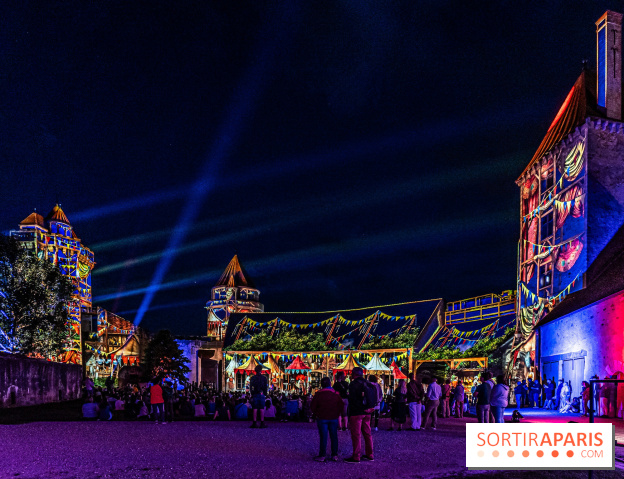 Lumières de Blandy : l'héritage des vicomtes, le spectacle sons et lumières -  large