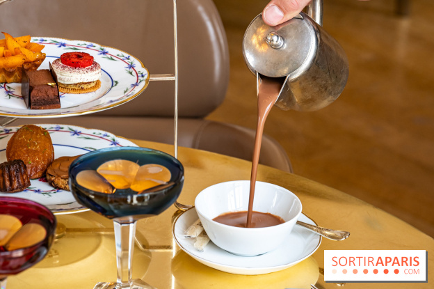 Le Tea Time de la Reine d'Ore à Versailles -  chocolat chaud Ducasse