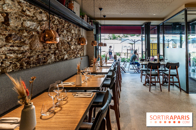 Fana Bistrot, le restaurant bistronomique du 18e avec terrasse et vue Sacré Cœur -  salle