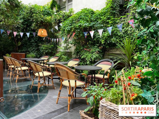 Le Potager, Roch Hotel & Spa - Terrasse patio verdoyant