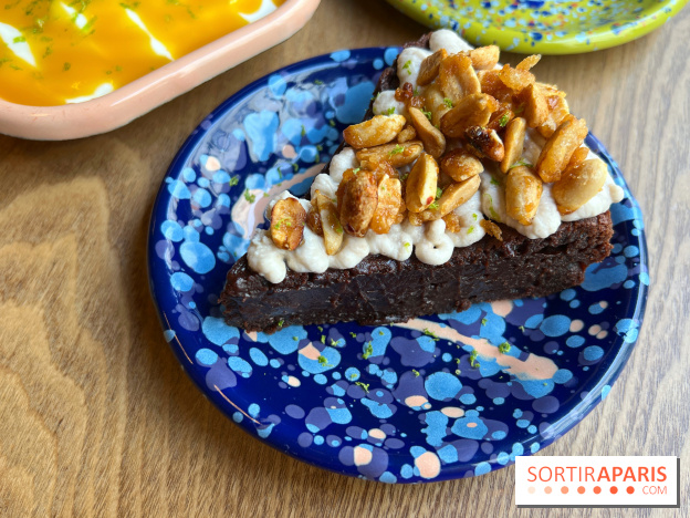 Restaurant Oté - Fondant chocolat, crème dakatine